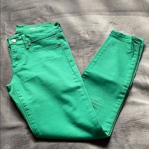 Gap Green Legging Jeans